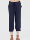 Go By Go Silk Luxe Parachute Capri Pant In Midnight In Multi