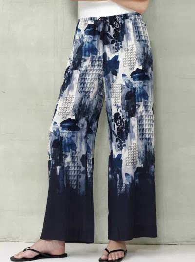 Go By Go Silk Pump Up The Volume Pant In Gameboard In Multi