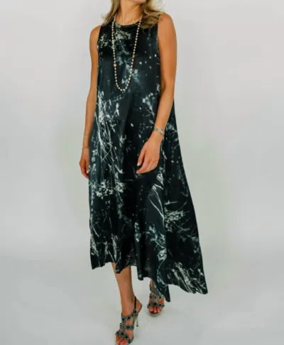 Go By Go Silk Simply Elegant Dress In Willow - Print