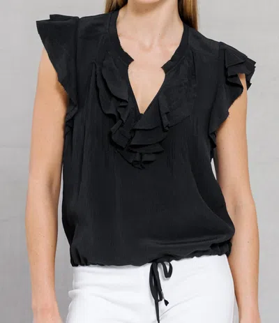 Go By Go Silk Wave Hill Top In Black