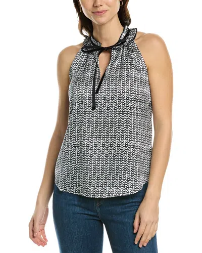 Go By Go>silk Go> By Gosilk Lady Danbury Silk Top In White