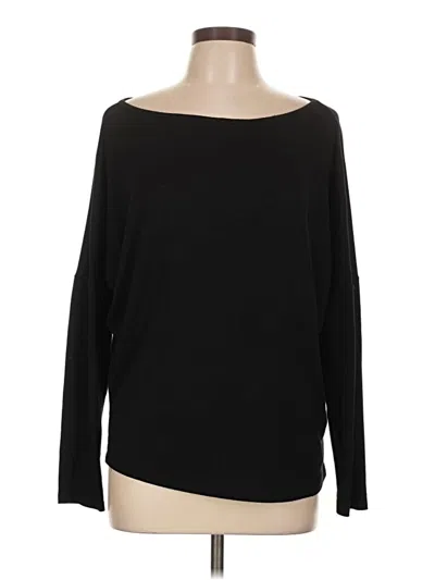 Pre-owned Go Couture 3/4 Sleeve T-shirt In Black