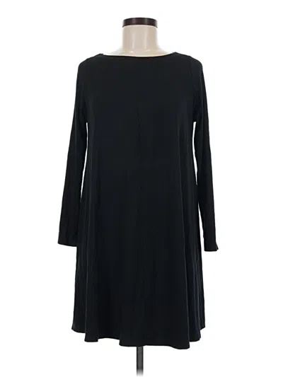 Pre-owned Go Couture 3/4 Sleeve T-shirt In Black