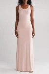 Go Couture A-line Maxi Dress In Pink