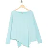Go Couture Asymmetric Hem Sweater In Limpet Shell