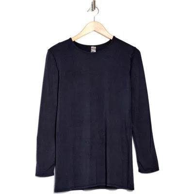 Go Couture Basic Stretch Modal T-shirt In Black