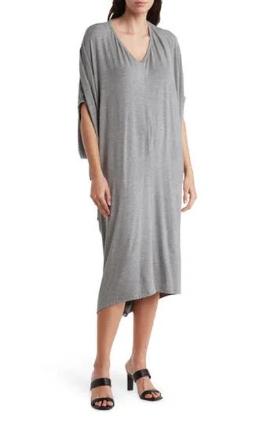 Go Couture Batwing Sleeve Caftan Dress