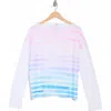 Go Couture Boat Neck Sweater In Blue