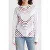 Go Couture Boat Neck Sweater In Multi