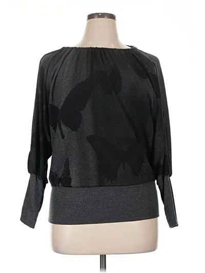 Pre-owned Go Couture Cardigan Sweater In Black