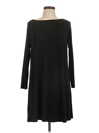 Pre-owned Go Couture Casual Dress In Black