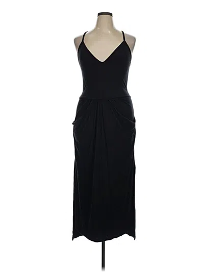 Pre-owned Go Couture Casual Dress In Black