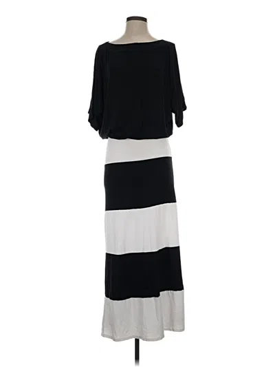 Pre-owned Go Couture Casual Dress In Black