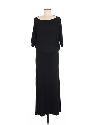 Pre-owned Go Couture Casual Dress In Black