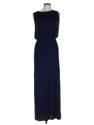 Pre-owned Go Couture Casual Dress In Blue