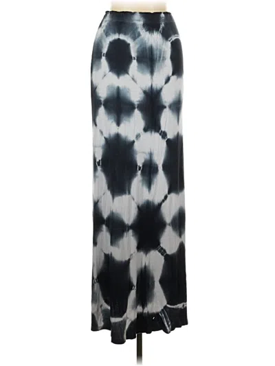 Pre-owned Go Couture Casual Skirt In Gray