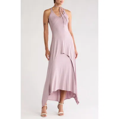 Go Couture Choker Neck Midi Sundress