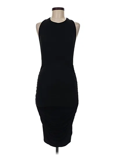 Pre-owned Go Couture Cocktail Dress In Black