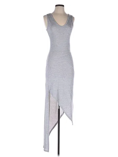 Pre-owned Go Couture Cocktail Dress In Gray