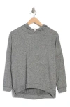 Go Couture Dolman Hoodie Sweatshirt In Charcoal
