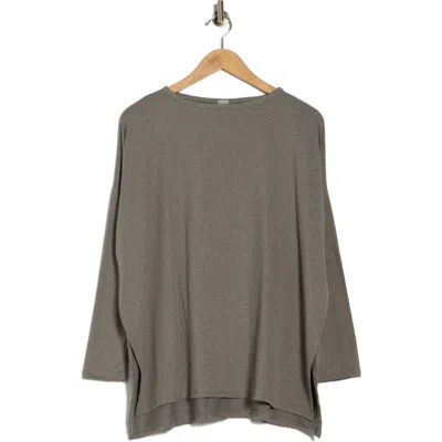 Go Couture Dolman Sleeve Sweater In Gray