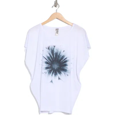 Go Couture Dolman Sleeve Tee In White