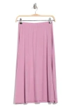 Go Couture Flared Midi Skirt In Corcus