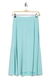 Go Couture Flared Midi Skirt In Limpet Shell