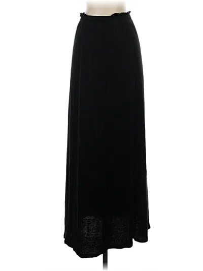 Pre-owned Go Couture Formal Skirt In Black