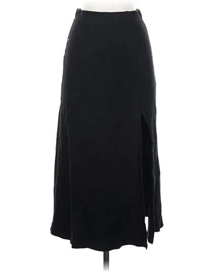 Pre-owned Go Couture Formal Skirt In Black
