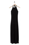 Go Couture Halter Maxi Dress In Black