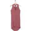 Go Couture High-low Shift Dress In Pink
