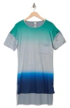Go Couture High Low Tunic T-shirt Dress In Multi