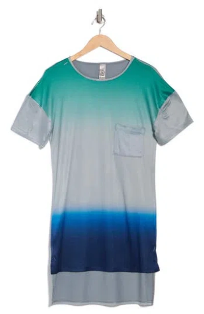 Go Couture High Low Tunic T-shirt Dress In Multi