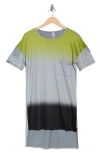 Go Couture High Low Tunic T-shirt Dress In Multi