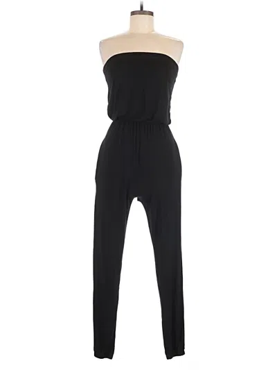 Pre-owned Go Couture Jumpsuit In Black
