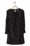 Go Couture Long Sleeve Maxi Dress In Black Rib