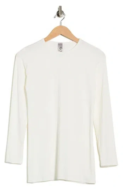 Go Couture Long Sleeve T-shirt In White