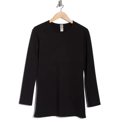 Go Couture Long Sleeve T-shirt In Black