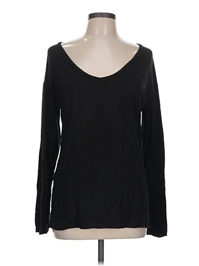 Pre-owned Go Couture Long Sleeve T-shirt In Black