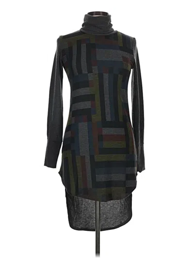 Pre-owned Go Couture Long Sleeve Turtleneck In Black