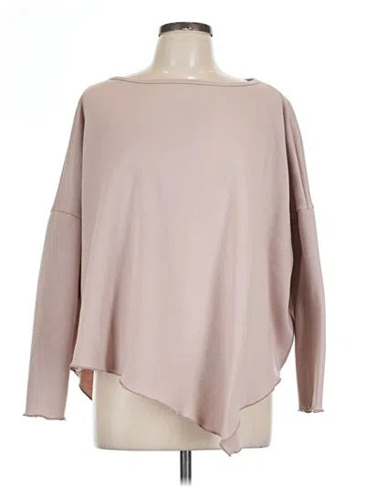 Pre-owned Go Couture Poncho In Brown