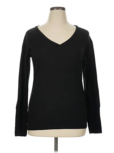 Pre-owned Go Couture Pullover Sweater In Black