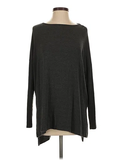 Pre-owned Go Couture Pullover Sweater In Gray