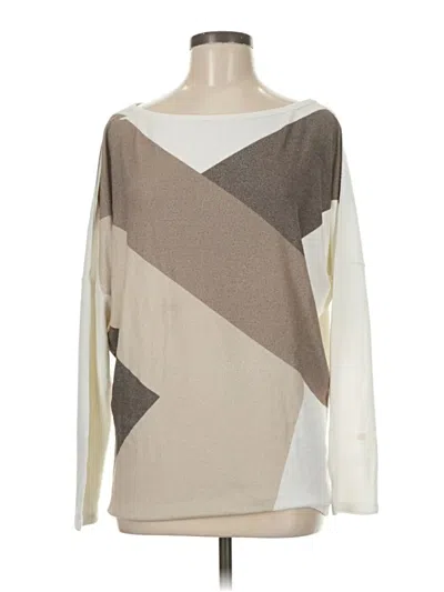 Pre-owned Go Couture Pullover Sweater In Tan