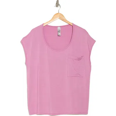 Go Couture Round Neck Dolman Sleeve Top