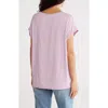 Go Couture Round Neck Dolman Sleeve Top