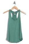 Go Couture Rounded Racerback Tank In Kashmir