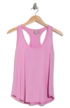 Go Couture Rounded Racerback Tank In Lavendar