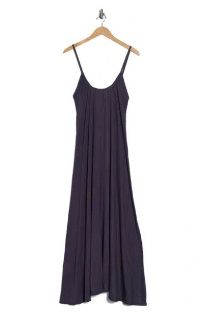 Go Couture Scoop Neck Maxi Dress In Blue